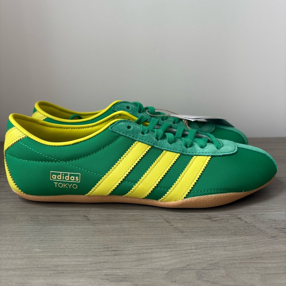 Adidas Originals Tokyo Green/Pursul/Gold Metallic JI3298 Womens Size 9 Sneakers